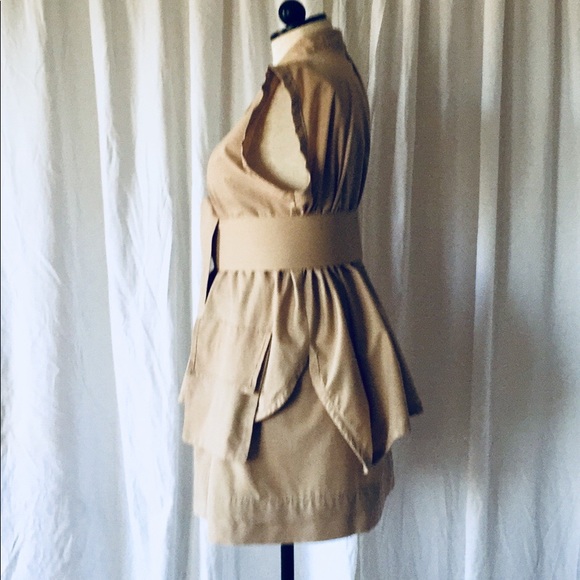 Handmade Designer . Safari wrap top/skirt Set - Picture 3 of 8